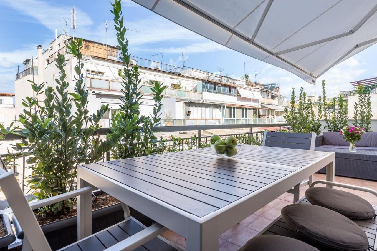 아테네 Syntagma Modern New Flat, Large Balcony With View 아파트 외부 사진